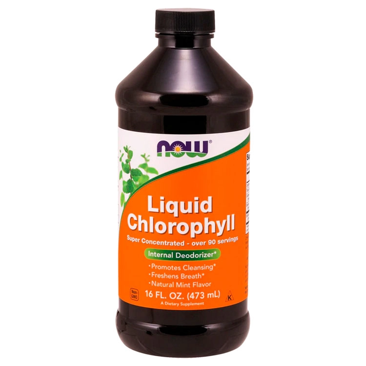 Vitamine Now Foods LIQ CHLOROPHYLL AND MINT 16 OZ