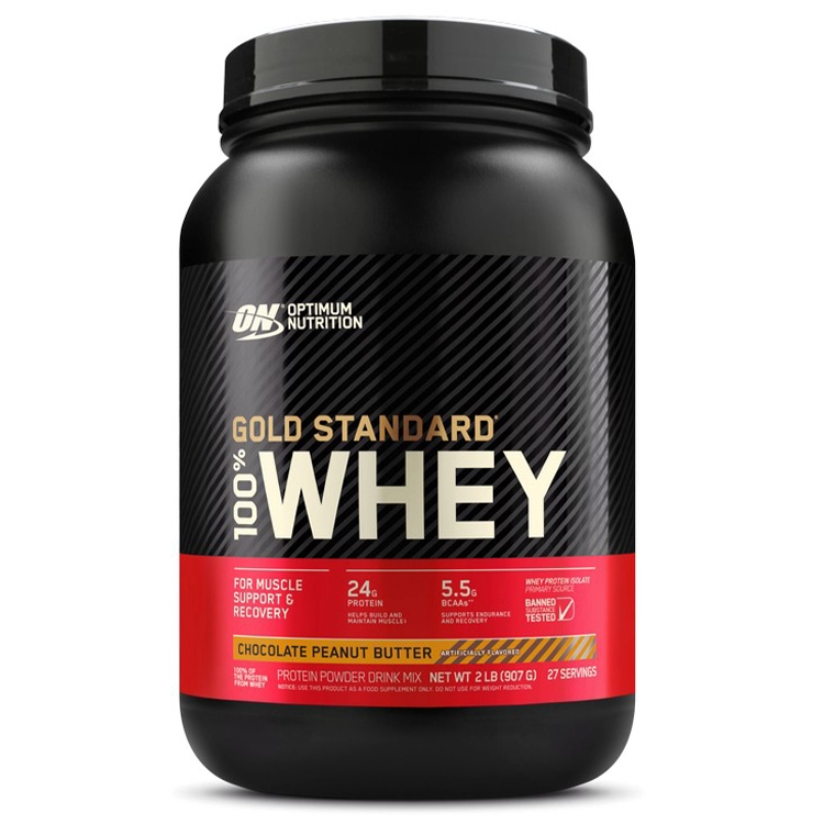 Proteine din zer Optimum Nutrition ON 100% WGS GF CHOCOLATE PB 2LB