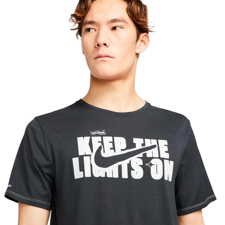 Tricou Nike M NK DF WR MILER GX SS