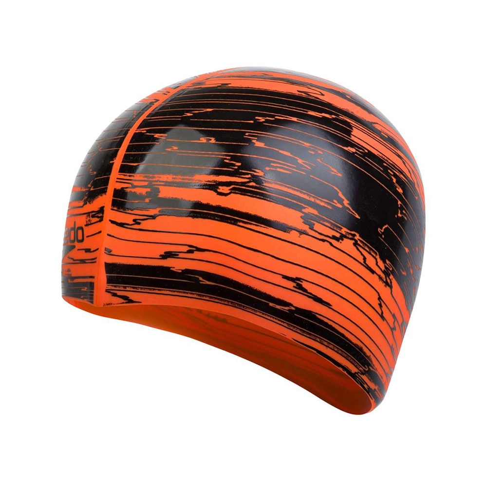 Силиконовая шапочка для плавания Speedo SLOGAN PRT CAP 