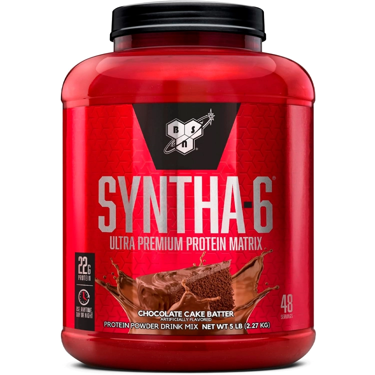Proteine din zer BSN SYNTHA-6 Ultra Premium Protein Matrix, Chocolate Cake Batter 5lb