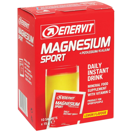 Supliment energetic ENERVIT Magnesium Sport lemon