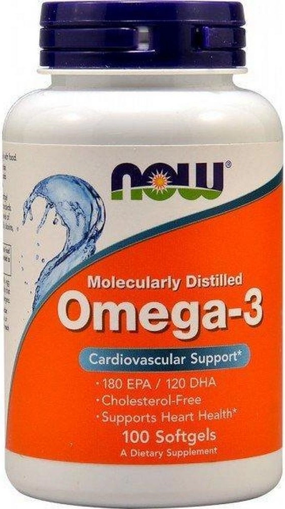 Рыбий жир Now Foods OMEGA-3 1000mg  100 SGELS
