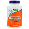 Витамины Now Foods OMEGA-3 1000mg 200 SGELS