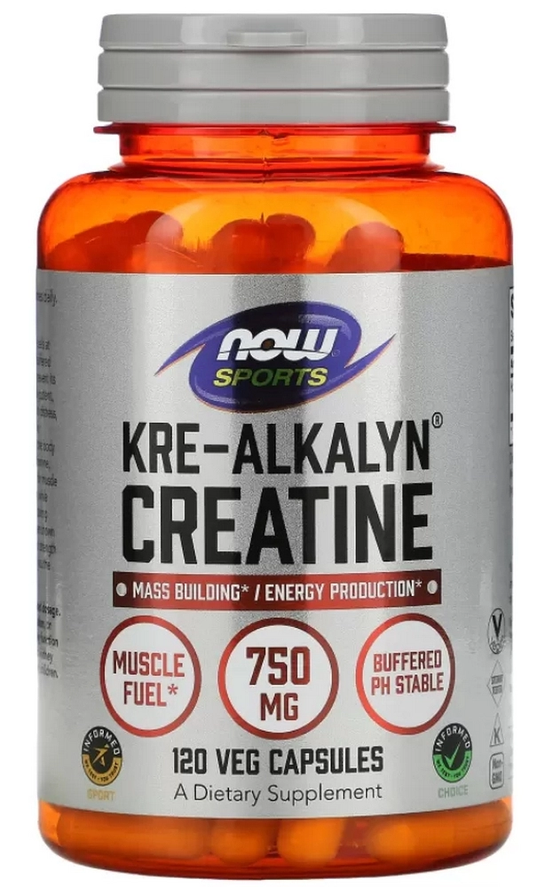 Креатин Now Sports Kre-Alkalyn(R) Creatine 750 mg  120 CAPS