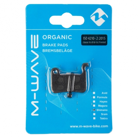 Placute de frana M-WAVE M-WAVE Organic ST1 brake pads for disc brake