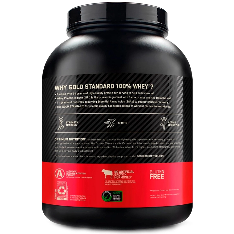 Сывороточный протеин Optimum Nutrition Gold Standard 100% WHEY French Vanilla Creme 5lb