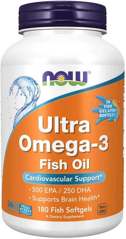 Витамины Now Foods ULTRA OMEGA 3 FISH OIL   180 SGELS