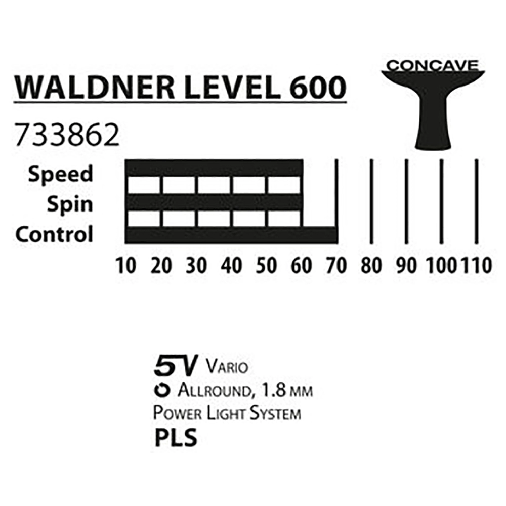 Paleta p/u tenis de masa Donic Waldner Line 600
