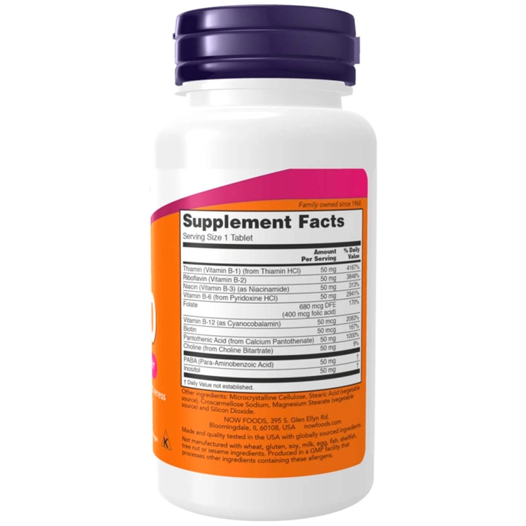 Vitamine Now Foods B-12+ Folic Acid