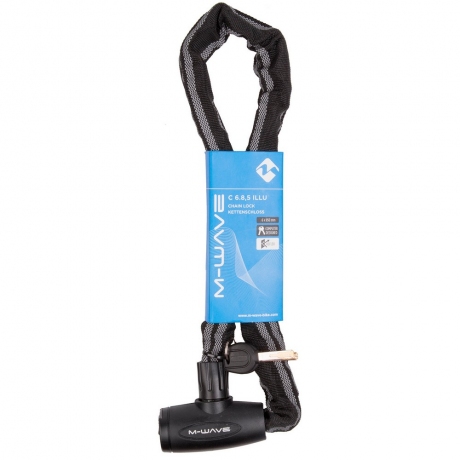 Lant antifurt M-WAVE M-WAVE C 6.85 Illu reflex chain lock