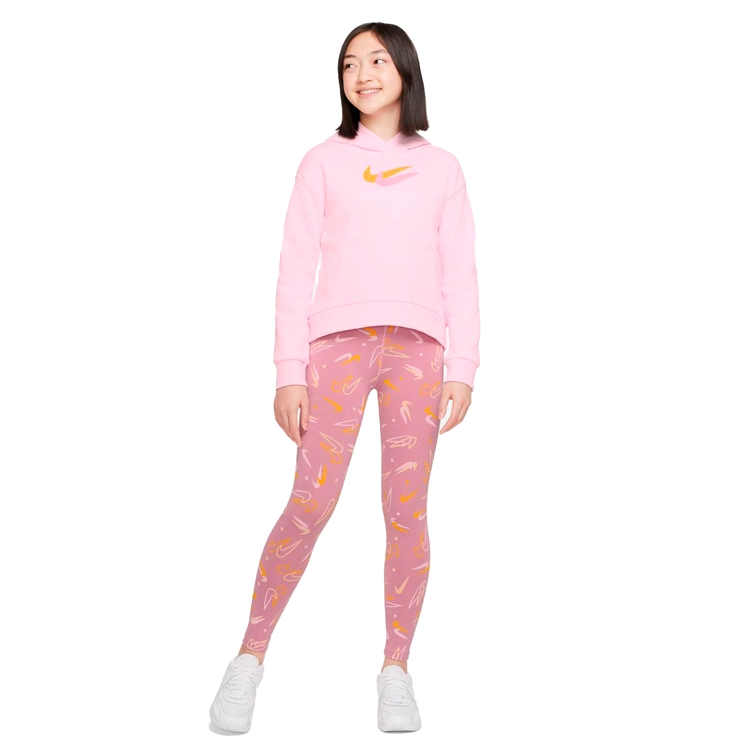 Hanorac Nike G NSW FLC HOODIE SSNL PRNT