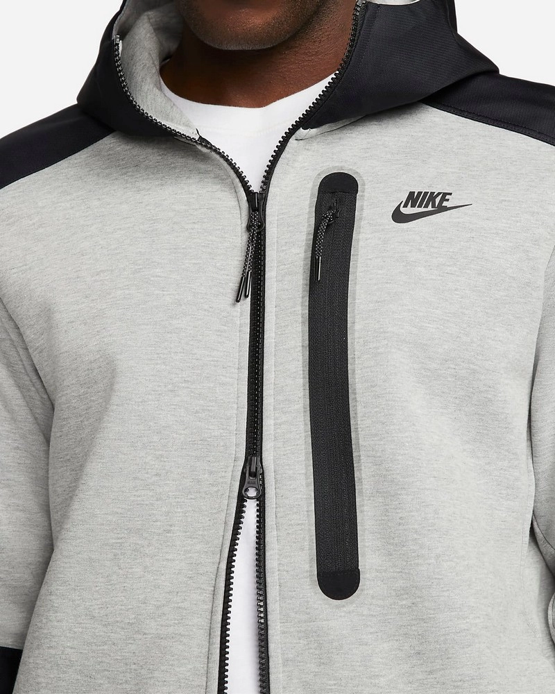 Толстовка Nike M NK TCH FLC OVERLAY FZ