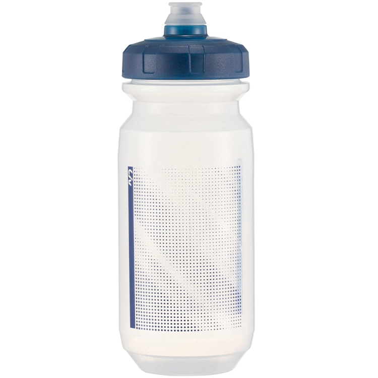 Bidon Liv DOUBLESPRING 600CC TRASPARENT /DARK BLUE