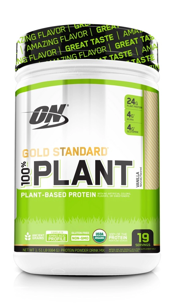 Proteine vegetale Optimum Nutrition ON GS PLANT OGC GF/GMOF VAN 1.51LB
