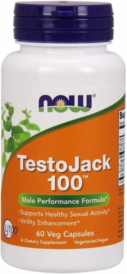 Витамины Now Foods TESTO JACK 100   60 VCAPS