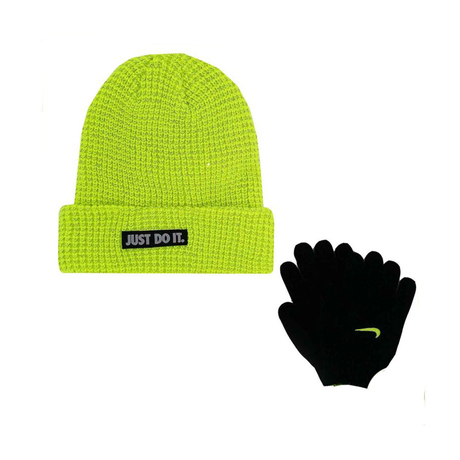 Set Caciula + Manusi Nike NAN REFLECTIVE BEANIE GLOVE SE