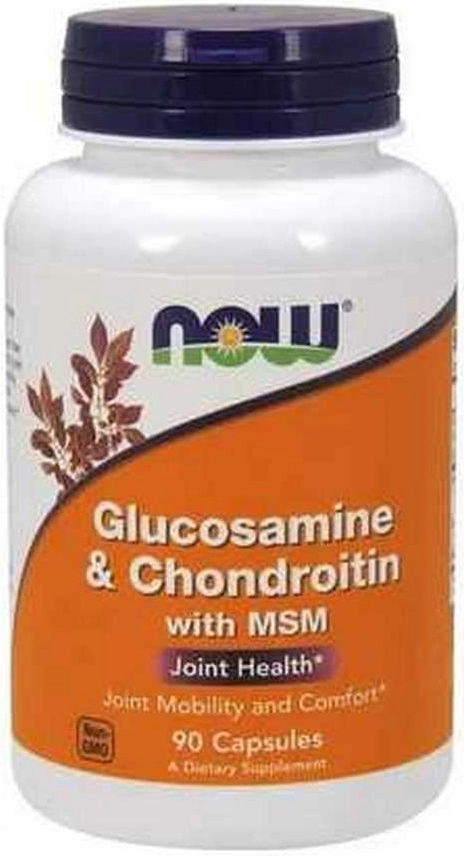 Витамины Now Foods GLUCOS 500/CHOND 400/MSM   90 VCAPS