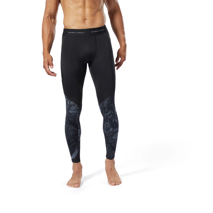 Panta-colanti Reebok CBT JACQUARD TIGHT