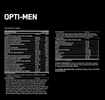 Vitamine Optimum Nutrition ON OPTI-MEN 150CT AQS