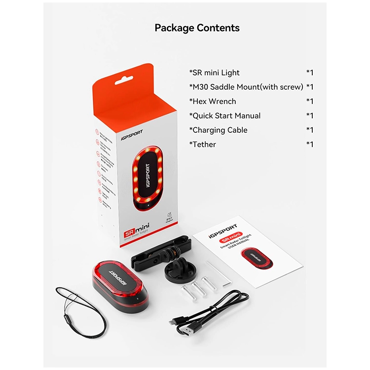 Fara spate iGPSport SR mini