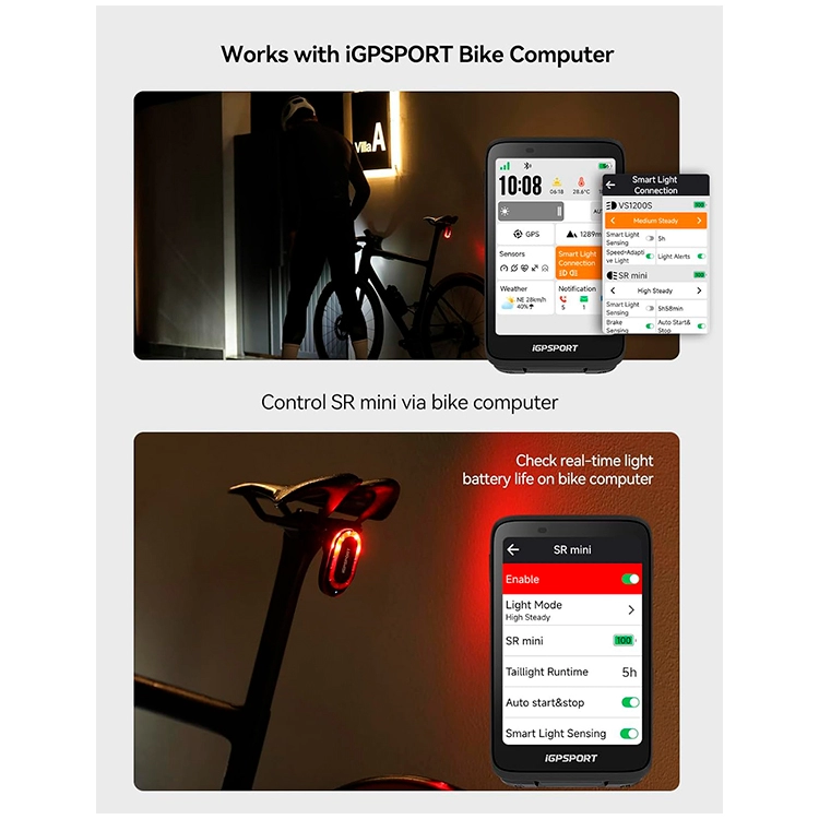 Fara spate iGPSport SR mini