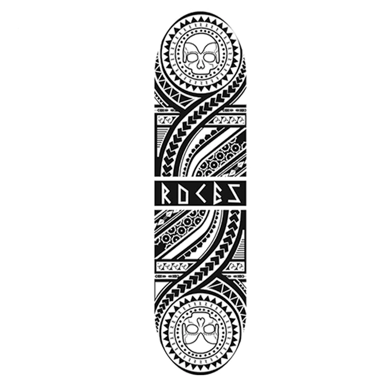 Skateboard Roces SKB TRIBAL BLACK CONCAVE