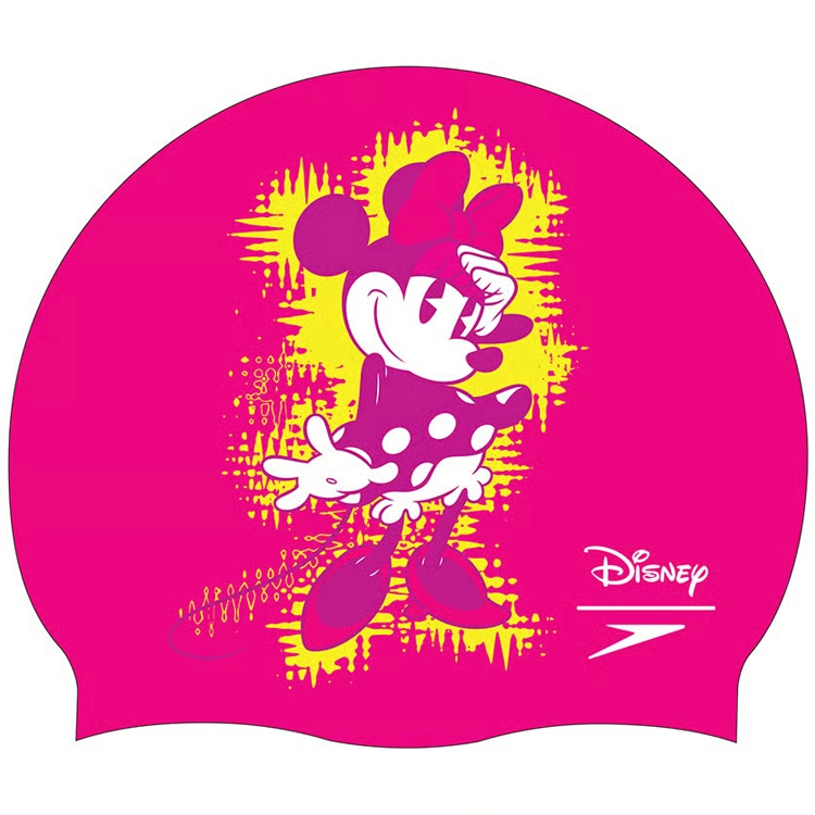 Силиконовая шапочка для плавания Speedo MINNIE MOUSE SLOGAN CAP