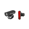 Set fara pentru bicicleta Force USB DOT front+rear