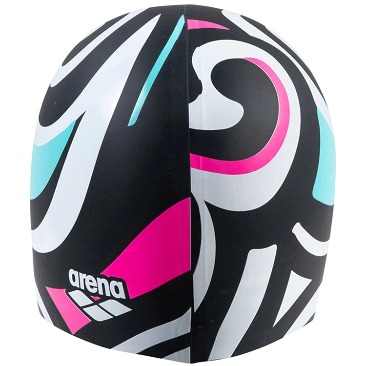 Силиконовая шапочка для плавания Arena Print 2