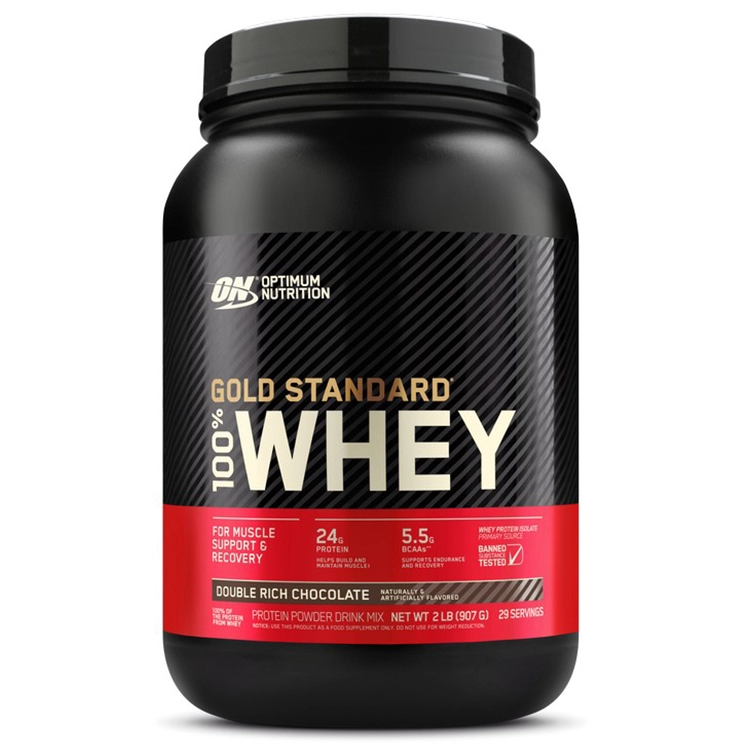 Сывороточный протеин Optimum Nutrition ON 100% WHEY GOLD DBL RICH CHOCOLATE 2LB