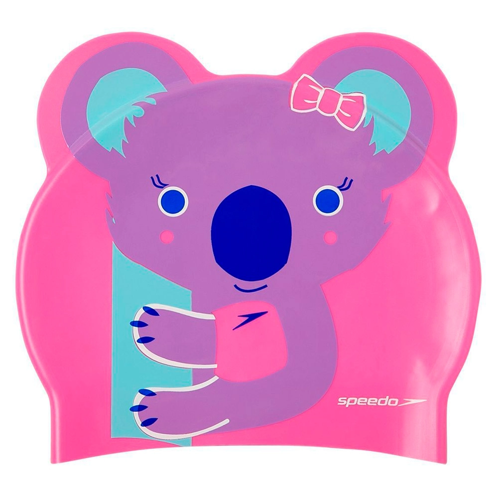 Силиконовая шапочка для плавания Speedo KOALA PRT CHARACTER CAP IU