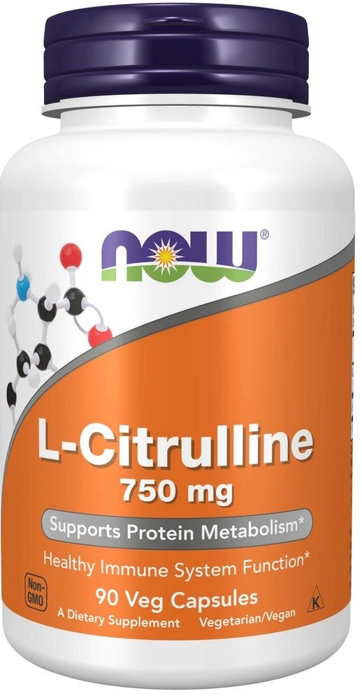 Цитрулин Now Foods CITRULLINE  750MG   90 VCAPS