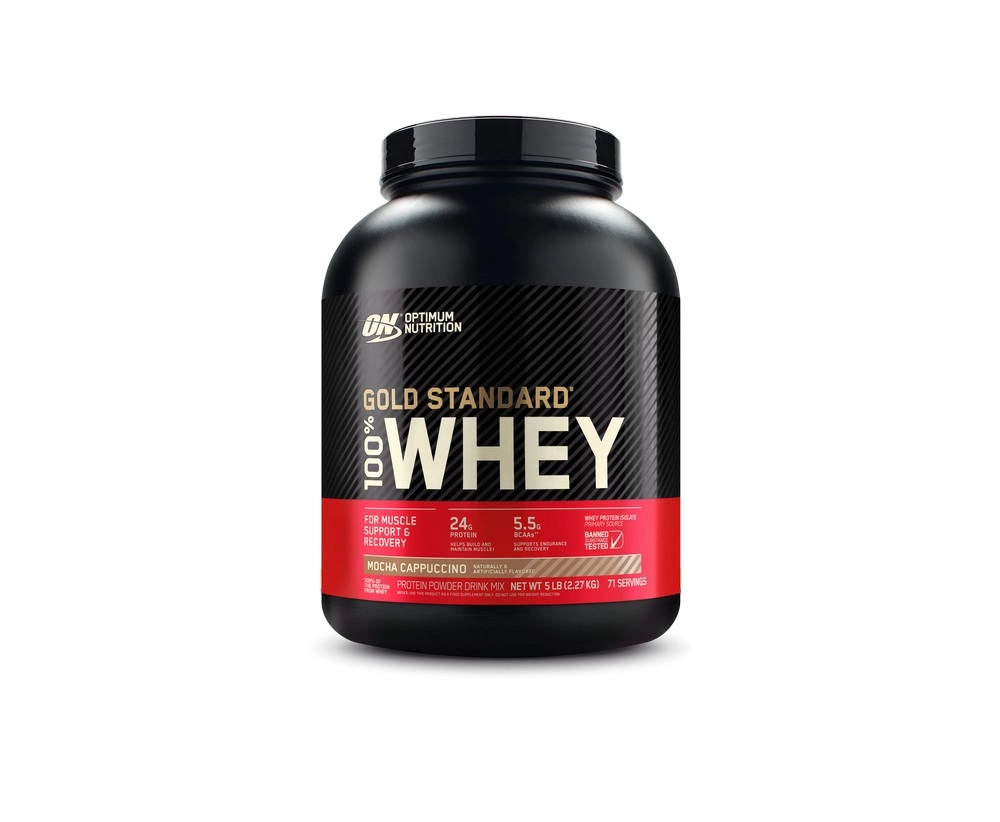 Proteine din zer Optimum Nutrition ON 100% WHEY GOLD MOCHA CAPPUCCINO 5LB