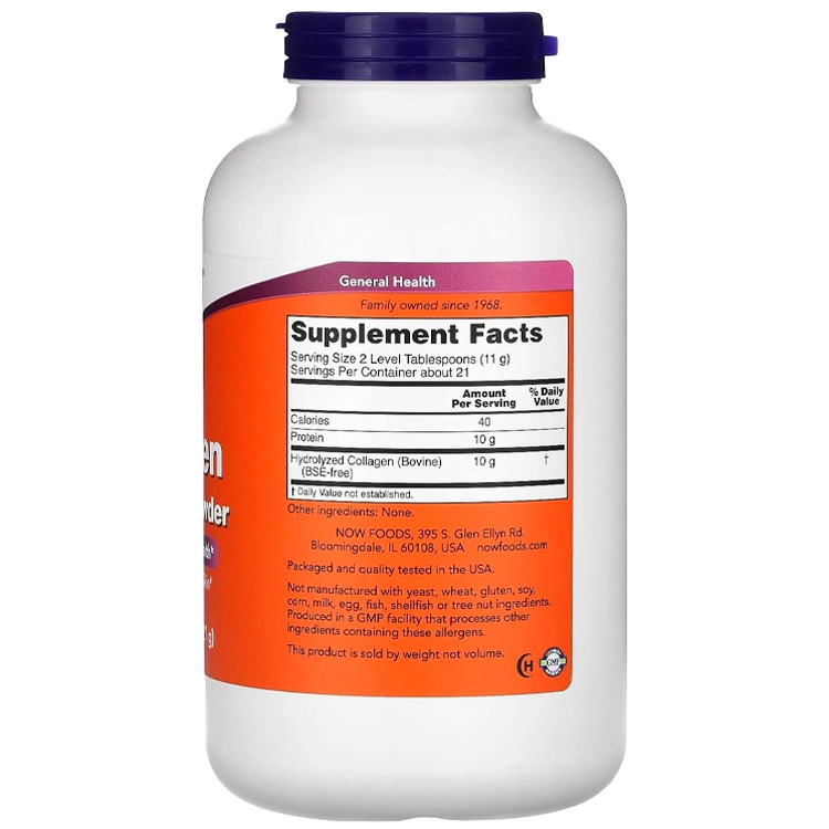 Vitamine Now Foods Collagen Peptides Powder