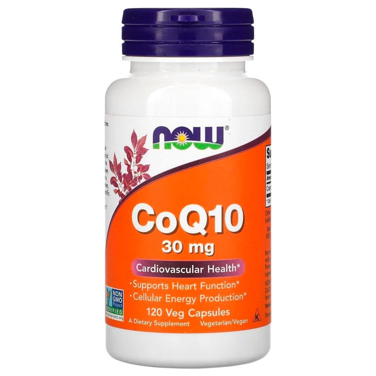 Vitamine Now Foods CoQ10 30mg  120 VCAPS