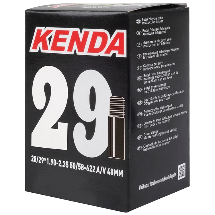 Велосипедная камера KENDA 28/29 x 1.9 - 2.35 bicycle tube