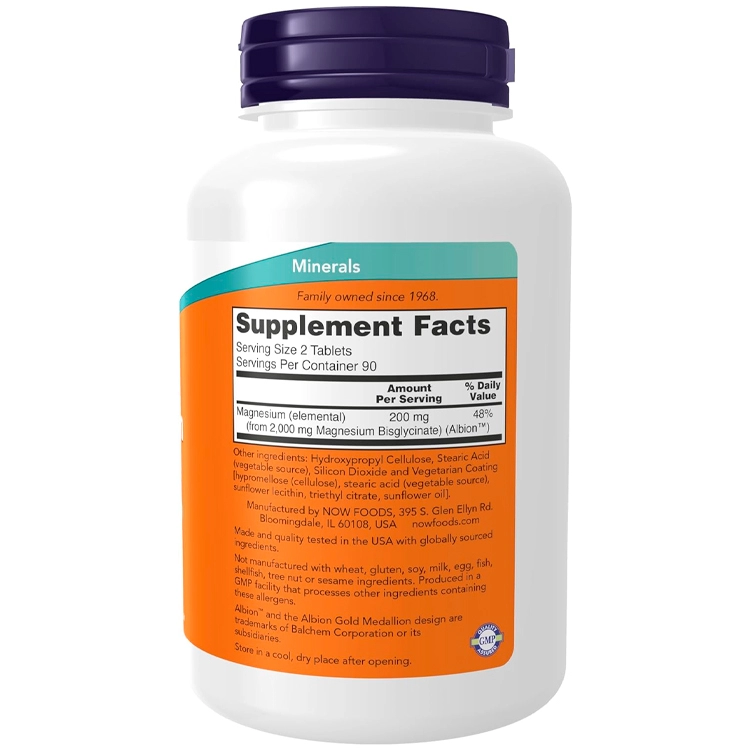 Vitamine Now Foods Magnesium Glycinate