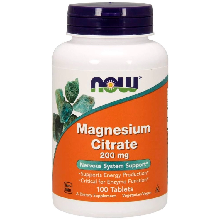 Витамины Now Foods Magnesium Citrate