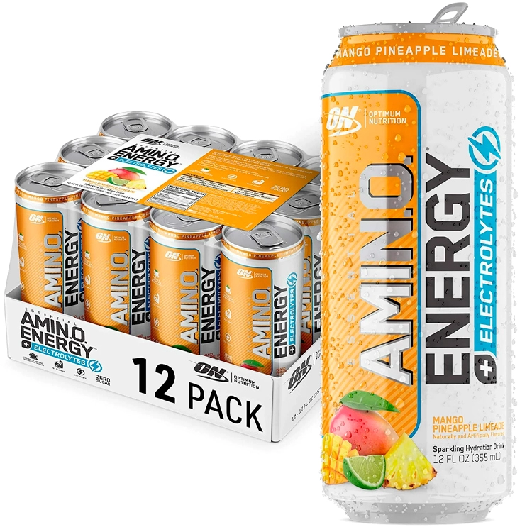 Энергетик Optimum Nutrition Amino Energy + Electrolytes, Mango Pineapple Limeade, 12 oz