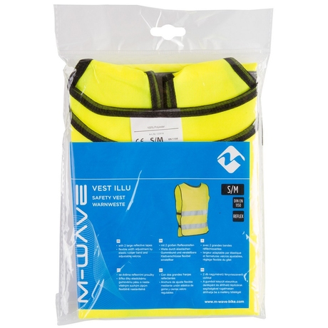 Vesta reflectorizanta M-WAVE Vest Illu safety vest