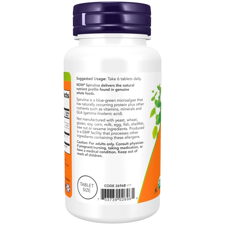 Витамины Now Foods SPIRULINA 500mg
