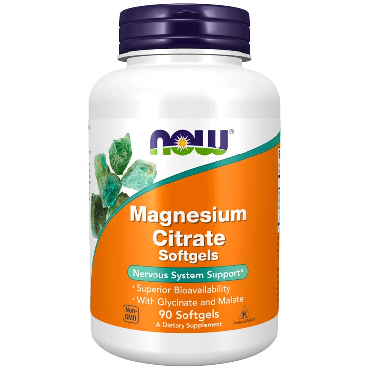 Витамины Now Foods Magnesium Citrate
