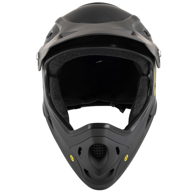Casca M-WAVE Fall Out Fullface/Downhill Helmet matt black/yellow
