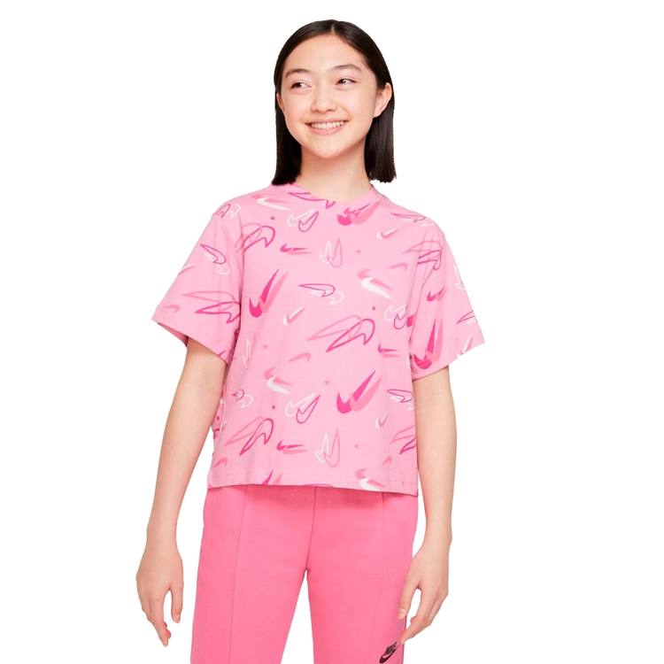 Футболка Nike G NK NSW TEE BOXY SWOOSHFETTI