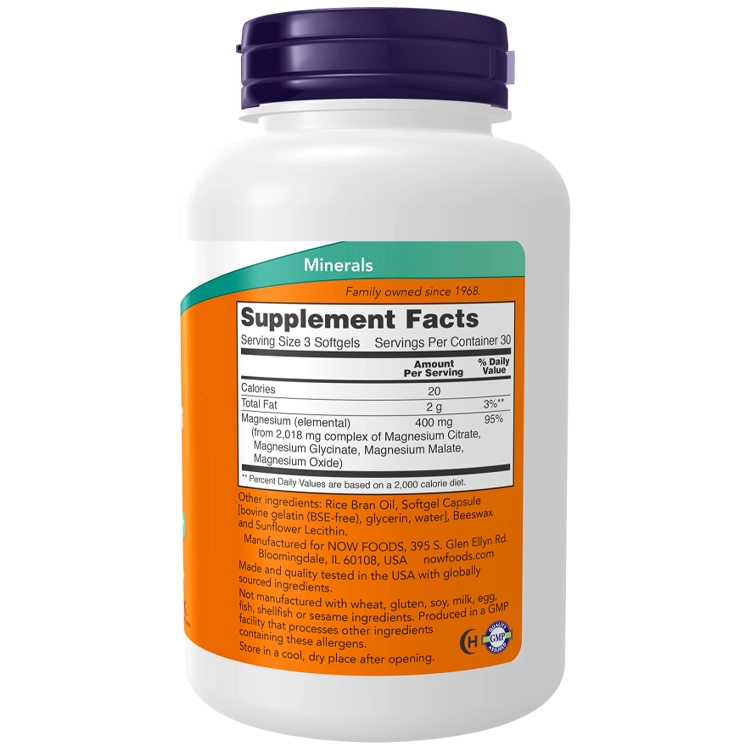 Vitamine Now Foods Magnesium Citrate