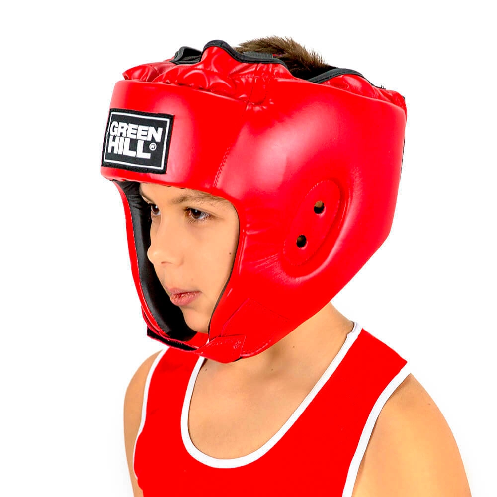 Шлем боксерский Green Hill  ALFA 