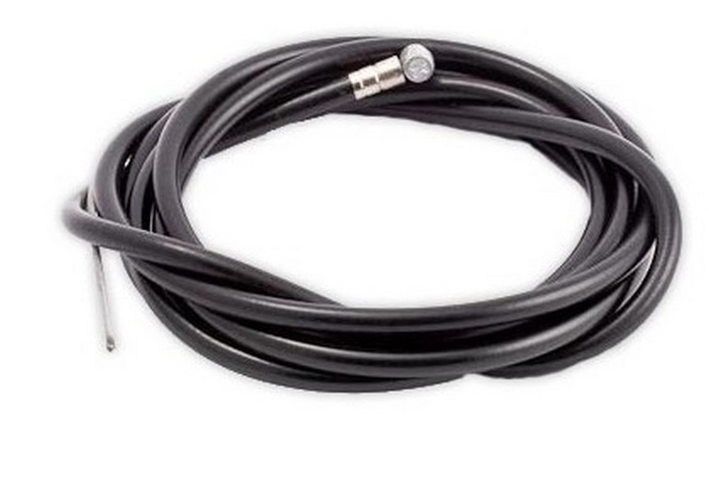 Тросик тормозной SHIMANO T-TYPE, CABLU 1.6MM 1600MM, CAMASA NEAGRA 5.0MM 1400