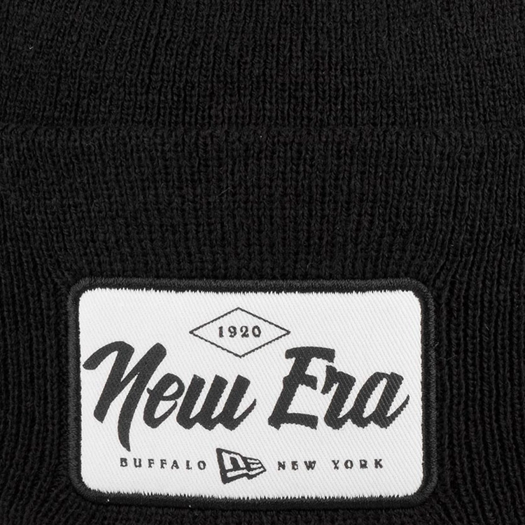Шапка New Era Wide Cuff Patch Knit
