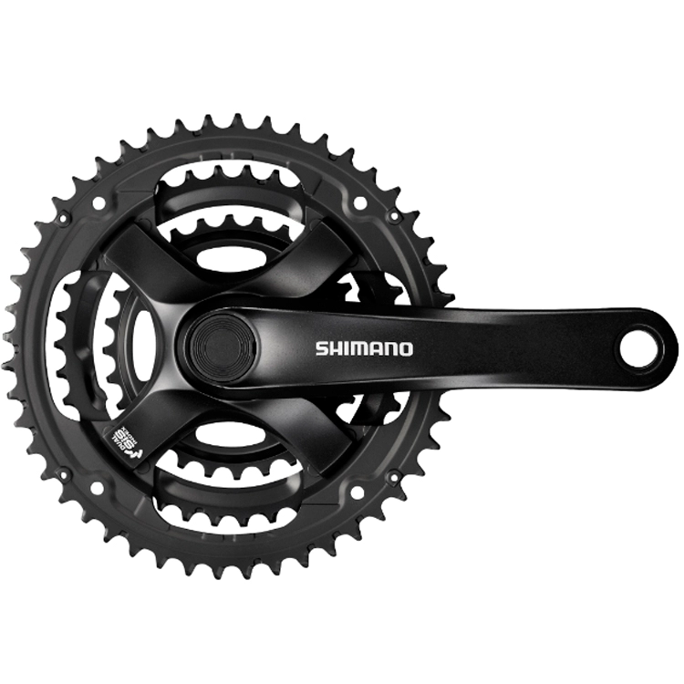 Шатуны SHIMANO TOURNEY FC-TY501, 42X34X24T, CRANK ARM 175MM, FOR REAR 6/7/8 SPEED